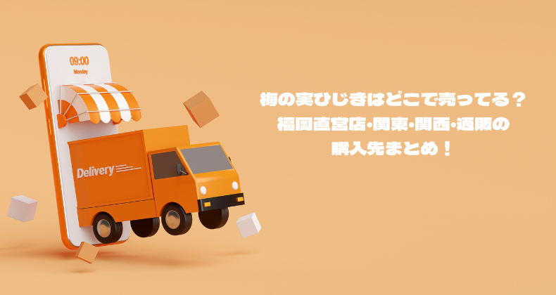 梅の実ひじきはどこで売ってる？福岡直営店・関東・関西・通販の購入先まとめ！